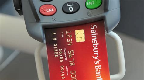 sainsbury's credit card transactions